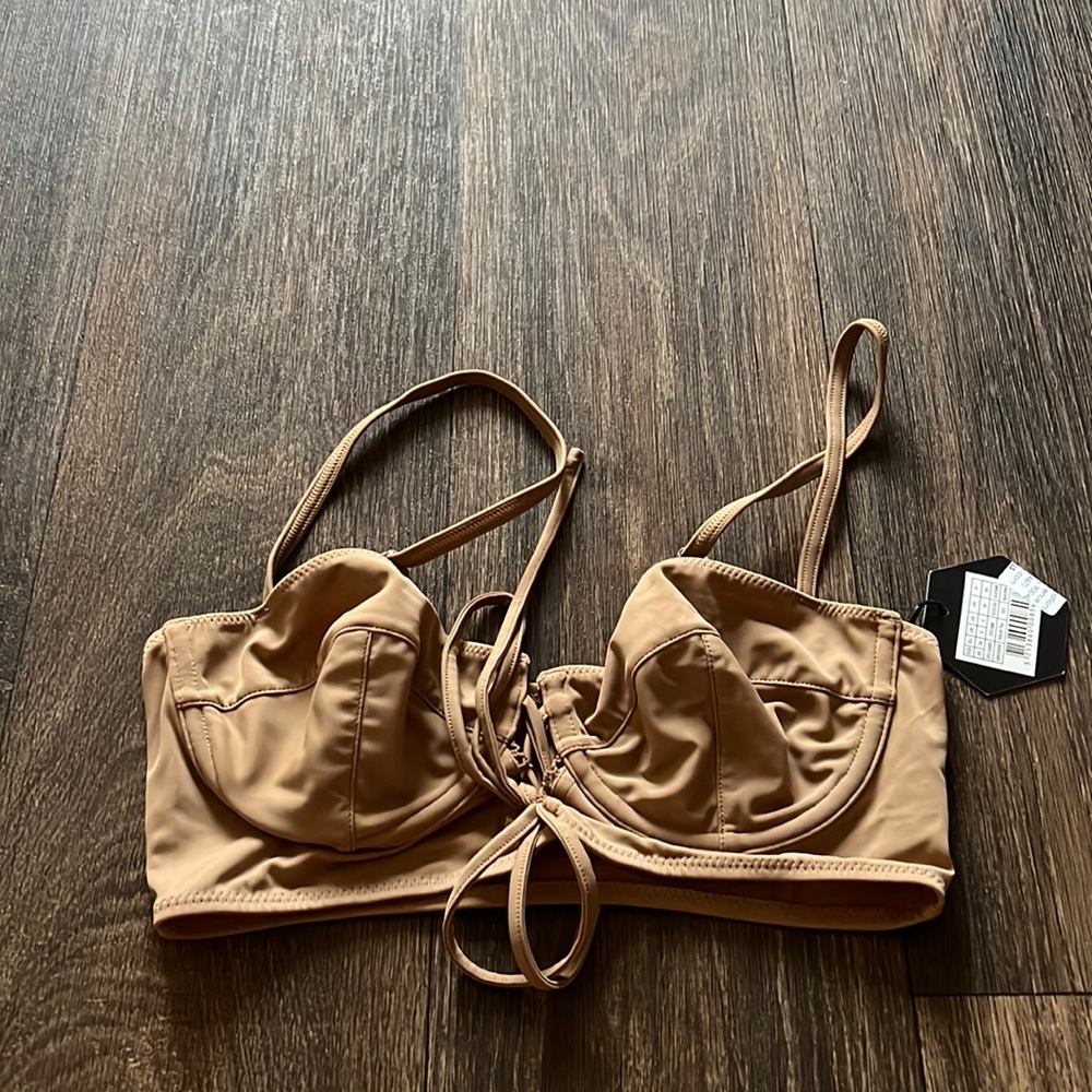 Tan Bikini Top - Picture 1 of 5